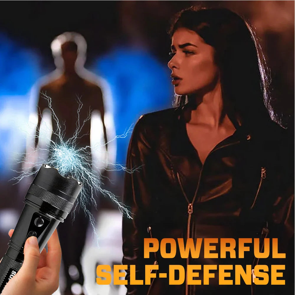 🛡️ VoltGuard X95 – Rechargeable Portable LED Torch for Home, Travel & Emergency Use